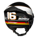 CAPACETE NORISK NEO GRAND PRIX GERMANY - Imagem 8