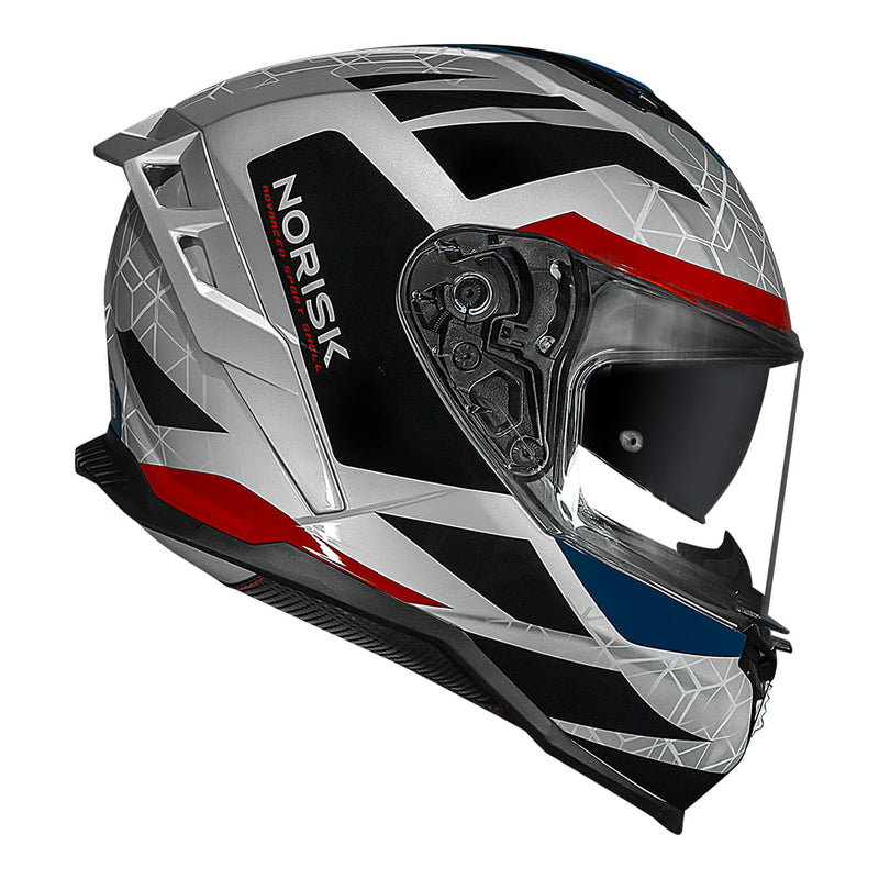 CAPACETE NORISK STRADA II EVOQUE AZUL - 64/XXL
