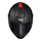 CAPACETE NORISK RAZOR FULL PRETO/VERMELHO FOSCO - Imagem 2