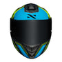 CAPACETE CARBON R TEAM AMARELO/AZUL