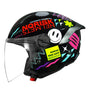 CAPACETE NEO BUDDY PRETO