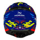 CAPACETE NORISK RAZOR CIRCUS BLUE - Imagem 9