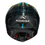 CAPACETE NORISK CARBON R TEAM AMARELO/AZUL - Imagem 8