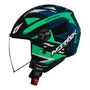 CAPACETE NORISK ORION DENVER AZUL - Imagem 9