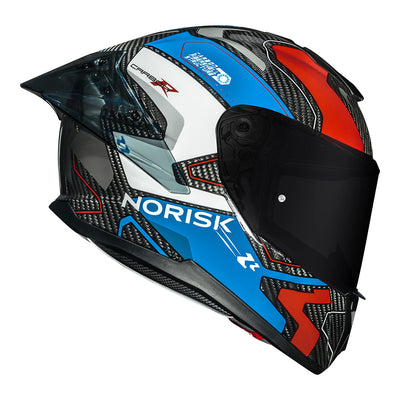 CAPACETE NORISK CARBON R RIDER AZUL - 62/XL