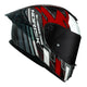 CAPACETE NORISK CARBON R TEAM VERMELHO - 62/XL