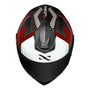 CAPACETE NORISK CARBON R TEAM VERMELHO - Imagem 2