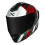 CAPACETE NORISK CARBON R TEAM VERMELHO - Imagem 3