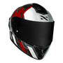 CAPACETE NORISK CARBON R TEAM VERMELHO - Imagem 4