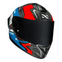 CAPACETE NORISK CARBON R RIDER AZUL - Imagem 4