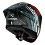 CAPACETE NORISK CARBON R TEAM VERMELHO - Imagem 6
