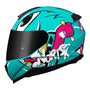 CAPACETE NORISK CAPACETE RAZOR MAD AZUL - Imagem 6