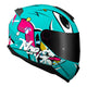 CAPACETE NORISK CAPACETE RAZOR MAD AZUL - 62/XL