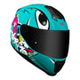 CAPACETE NORISK CAPACETE RAZOR MAD AZUL - Imagem 4