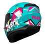 CAPACETE NORISK CAPACETE RAZOR MAD AZUL - Imagem 5