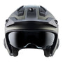 CAPACETE NORISK DARTH MONOCOLOR CINZA FOSCO - Imagem 10