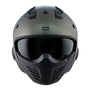 CAPACETE NORISK DARTH MONOCOLOR CINZA FOSCO - Imagem 12
