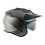 CAPACETE NORISK DARTH MONOCOLOR CINZA FOSCO - Imagem 14