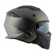CAPACETE NORISK DARTH MONOCOLOR CINZA FOSCO - 61/XL