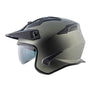 CAPACETE NORISK DARTH MONOCOLOR CINZA FOSCO - Imagem 4