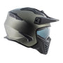 CAPACETE NORISK DARTH MONOCOLOR CINZA FOSCO - Imagem 8