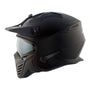 CAPACETE NORISK DARTH MONOCOLOR PRETO FOSCO - Imagem 2