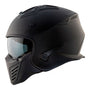 CAPACETE NORISK DARTH MONOCOLOR PRETO FOSCO - Imagem 6