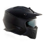 CAPACETE NORISK DARTH MONOCOLOR PRETO FOSCO - Imagem 8