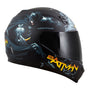 CAPACETE NORISK FF391 STUNT DC BATMAN HERO PRETO - 61/XL