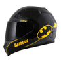 CAPACETE NORISK FF391 STUNT DC BATMAN SYMBOL PRETO - Imagem 2