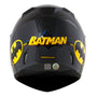 CAPACETE NORISK FF391 STUNT DC BATMAN SYMBOL PRETO - Imagem 3