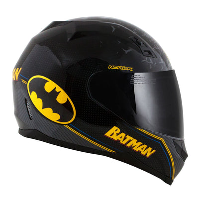CAPACETE NORISK FF391 STUNT DC BATMAN SYMBOL PRETO - 61/XL