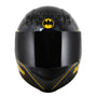 CAPACETE NORISK FF391 STUNT DC BATMAN SYMBOL PRETO - Imagem 4