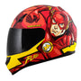 CAPACETE NORISK FF391 STUNT DC FLASH HERO VERMELHO - Imagem 2