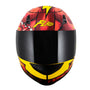 CAPACETE NORISK FF391 STUNT DC FLASH HERO VERMELHO - Imagem 4