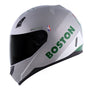 CAPACETE NORISK FF391 STUNT NBA BOSTON CELTICS CINZA - Imagem 2