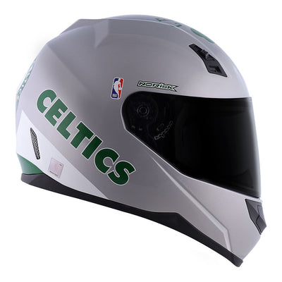 CAPACETE NORISK FF391 STUNT NBA BOSTON CELTICS CINZA - 61/XL