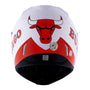 CAPACETE NORISK FF391 STUNT NBA CHICAGO BULLS BRANCO - Imagem 36