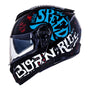 CAPACETE NORISK FORCE BORN TO RIDE AZUL - Imagem 16