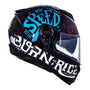 CAPACETE NORISK FORCE BORN TO RIDE AZUL - 62/XL