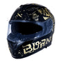 CAPACETE NORISK FORCE BORN TO RIDE DOURADO - Imagem 3