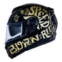 CAPACETE NORISK FORCE BORN TO RIDE DOURADO - Imagem 16