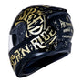 CAPACETE NORISK FORCE BORN TO RIDE DOURADO - Imagem 7