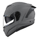 CAPACETE NORISK FORCE II MONOCOLOR NARDO CINZA - Imagem 2