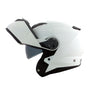 CAPACETE NORISK FORCE MONOCOLOR BRANCO - Imagem 2
