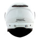 CAPACETE NORISK FORCE MONOCOLOR BRANCO - Imagem 3