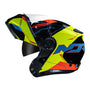 CAPACETE NORISK FORCE QUANTUM AMARELO - Imagem 2