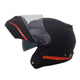 CAPACETE NORISK FORCE SIMPLICITY PRETO FOSCO - Imagem 2