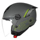 CAPACETE NORISK NEO MONOCOLOR CINZA - Imagem 2
