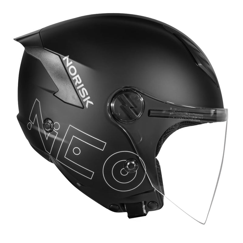 CAPACETE NORISK NEO MONOCOLOR PRETO FOSCO - 64/XXL